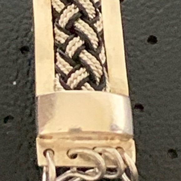 VINTAGE STERLING SILVER ORNATE POST EARRINGS - Picture 7 of 13